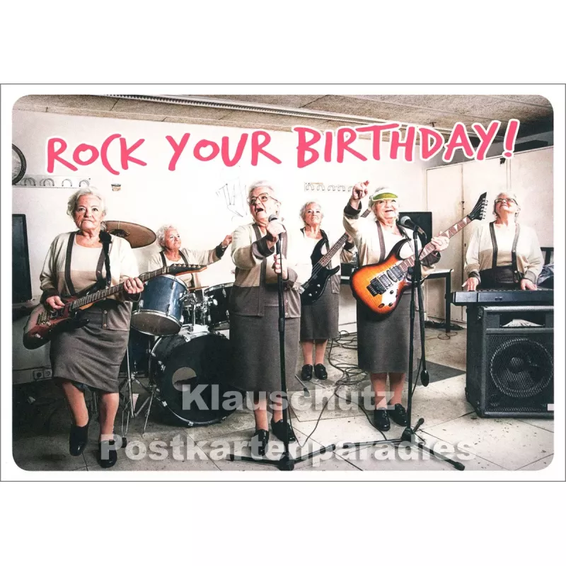 Skoko Geburtstagskarte | Rock your Birthday!