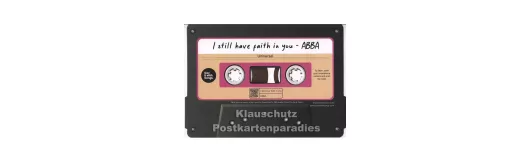 Faith in You - ABBA | Songs Postkarte
