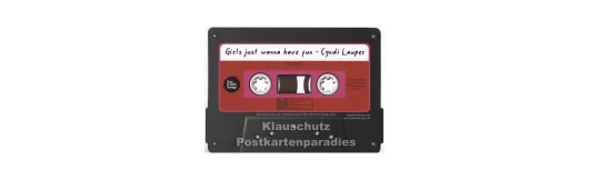 Girls - Cyndi Lauper | Songs Postkarte