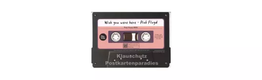 Wish You Were Here - Pink Floyd | Songs Postkarte