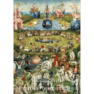 Garten der Lüste - Hieronymus Bosch | Kunstkarte