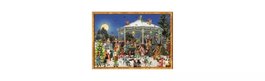 Weihnachten am Pavillon | Sellmer Nostalgie Adventskalender