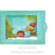 Lebende Postkarte - Weihnachten Igel Frosch - Seite A