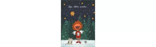 Alle Jahre wieder | SkoKo Weihnachtskarte