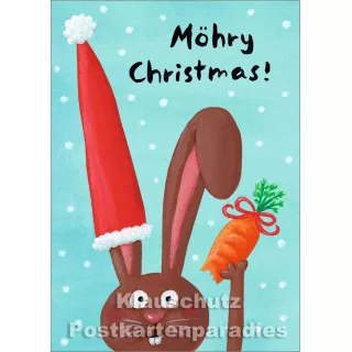 Möhry Christmas | Inkognito Weihnachtskarte von Nastja Holtfreter