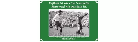 Fußball Postkarten | Frikadelle