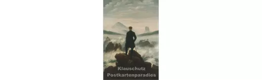 Nebelmeer - Caspar David Friedrich | Kunst Doppelkarte