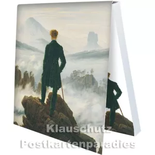 Caspar David Friedrich - Wanderer über dem Nebelmeer