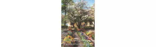 Blühender Garten - Peder Monsted | Kunstkarte