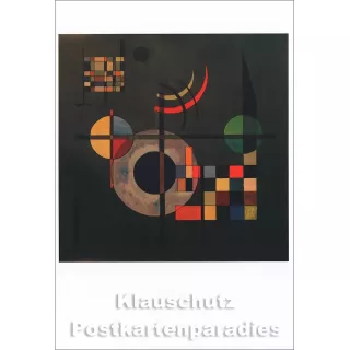 XL-Kunstkarte (12,5 x 18,3) | Wassily Kandinsky - Gegengewichte