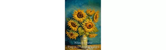 Sonnenblumen | Georges Victor | Kunstkarte
