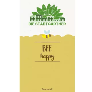 Bienenweiden Saatgut - Saatgrüße von "Die Stadtgärtner" | Bee Happy