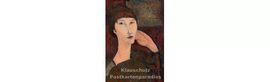 Adrienne - Modigliani | Kunstkarte