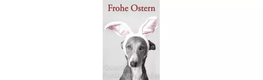 Osterkarten | Frohe Ostern Hund