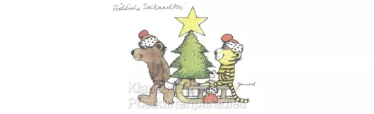 Janosch - Bär, Tiger und Weihnachtsbaum