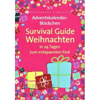 Adventskalender Blöckchen von Rannenberg | Survival Guide Weihnachten - in 24 Tagen zum entspannten Weihnachtsfest.