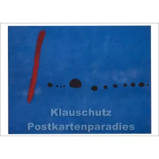 Joan Miró - Blau II | Kunstkarte