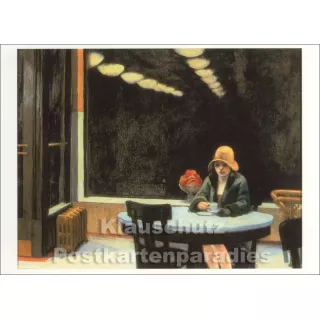 Edward Hopper Kunstkarte | Automat | Taurus Postkarten