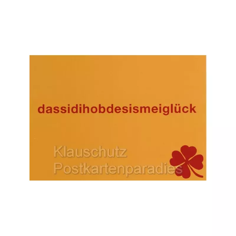 Bayrische Sprüche Postkarte von Cityproducts - Das I di hoab