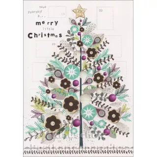 Adventskalender | Merry Christmas Weihnachtsbaum