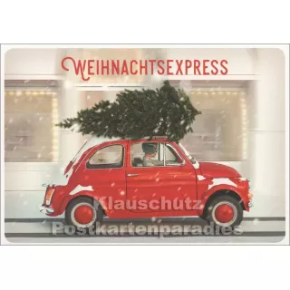Weihnachtsexpress Postkarte