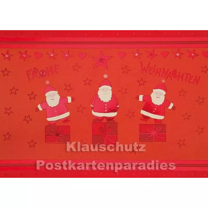 Ein glückliches Weihnachtsfest | Weihnachtskarte