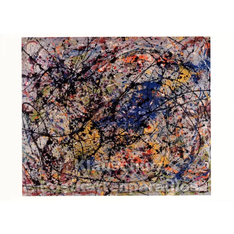 Jackson Pollock - Reflection of the Big Dipper | Kunst Postkarte
