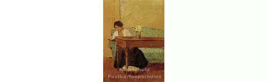 Lesende Frauen - Postkartenbuch