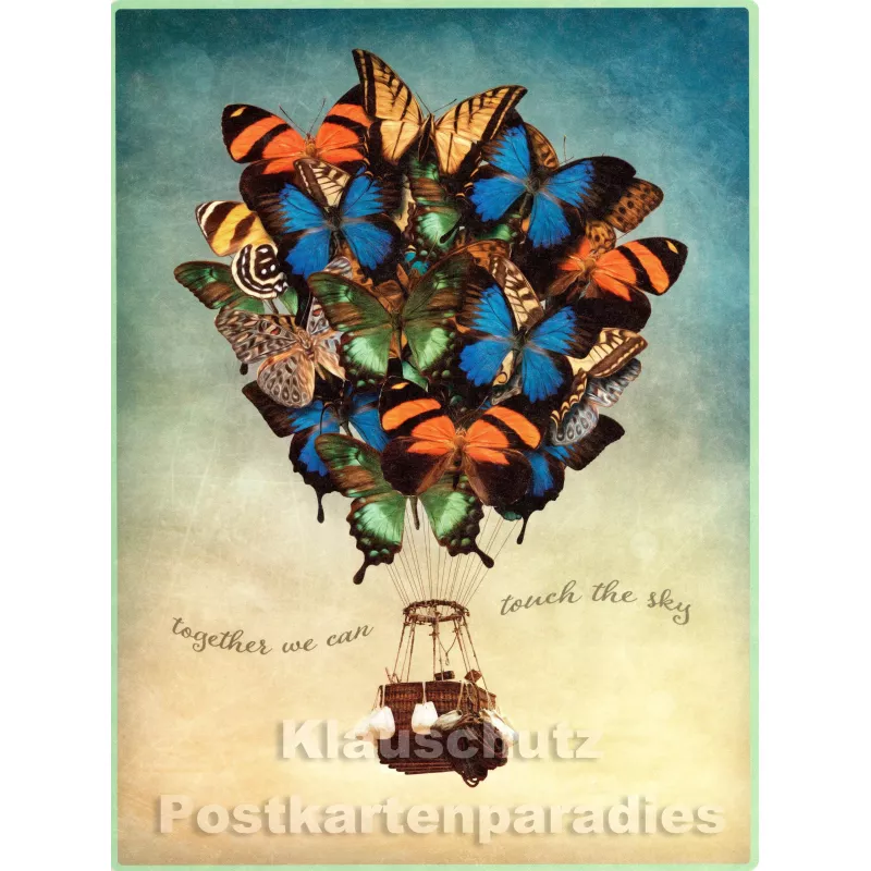 PosterCard - Butterfly Dreams | 18 x 24 cm