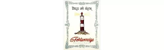 Stress und Hektik - Küsten Postkarten
