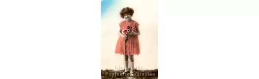 Foto Retro Postkarte s/w | Vintagekids 2