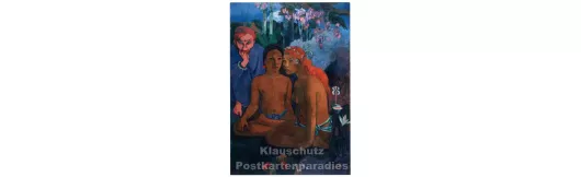 Paul Gauguin Kunstkarte | Barbarische Erzählungen