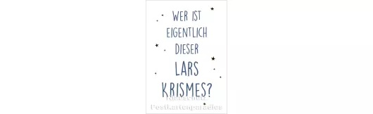 Lars Krismes | Weihnachtspostkarte