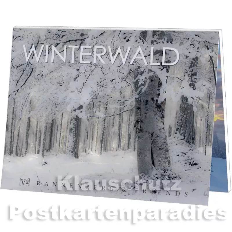 Postkartenbuch Winterwald von Rannenberg & Friends