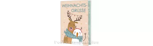 Postkartenbuch Weihnachten von Rannenberg | Weihnachtsgrüße - mit 15 Karten