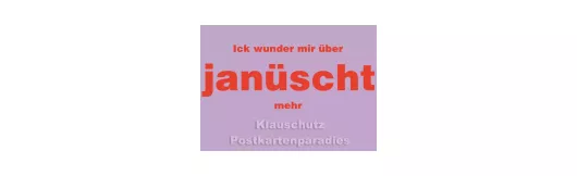 Cityproducts Postkarte Berlin | Janüscht
