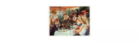 Kunstkarte | Renoir | Frühstück