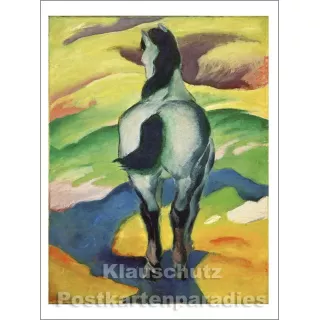 Postkartenbuch Kunst | Franz Marc - Blaues Pferd II