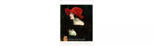 Kunst Postkarte | Otto Dix | Frau Martha