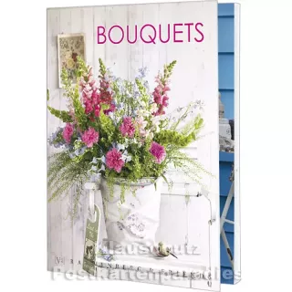 Postkartenbuch von Rannenberg mit 15 Karten | Blumen Bouquets