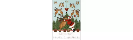 ActeTre Adventskalender | Weihnachtsmann und Elch