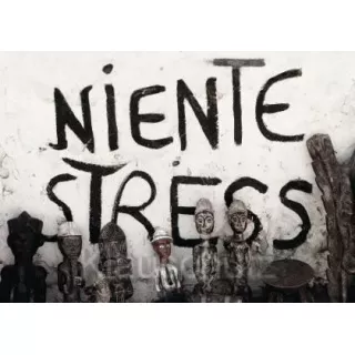 Niente Stress - Graffiti Fotokarte / Postkarte von Discordia