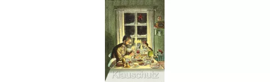 Postkarte Pettersson Findus Heiligabend