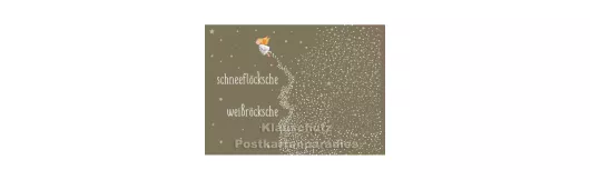 Hessen Weihnachtskarte - Schneeflöcksche