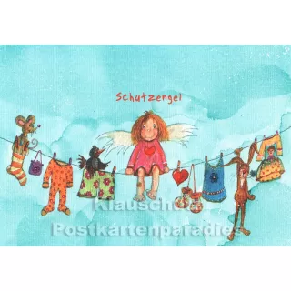 SkoKo Postkarte - Schutzengel