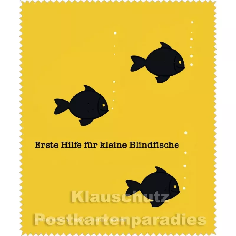 Rannenberg Brillenputztuch - Erste Hilfe für kleine Blindfische