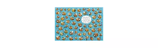 Welche Biene | SkoKo Wimmelbild Postkarte