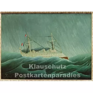 Postkartenbuch mit 15 Kunstpostkarten - Seestücke | Henri Rousseau