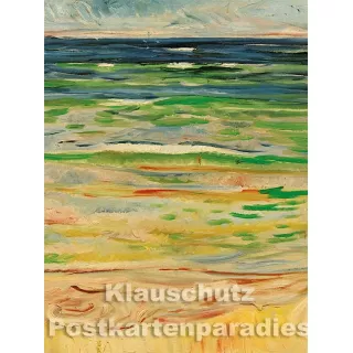 Postkartenbuch mit 15 Kunstpostkarten - Seestücke | Edvard Munch