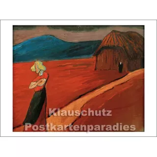 Postkartenbuch mit 15 Kunstpostkarten - Marianne von Werefkin - Tragische Stimmung
